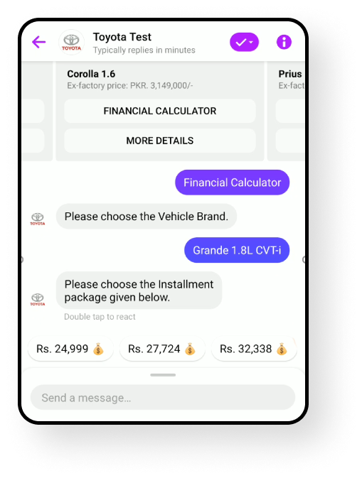 Toyota App Chatbot